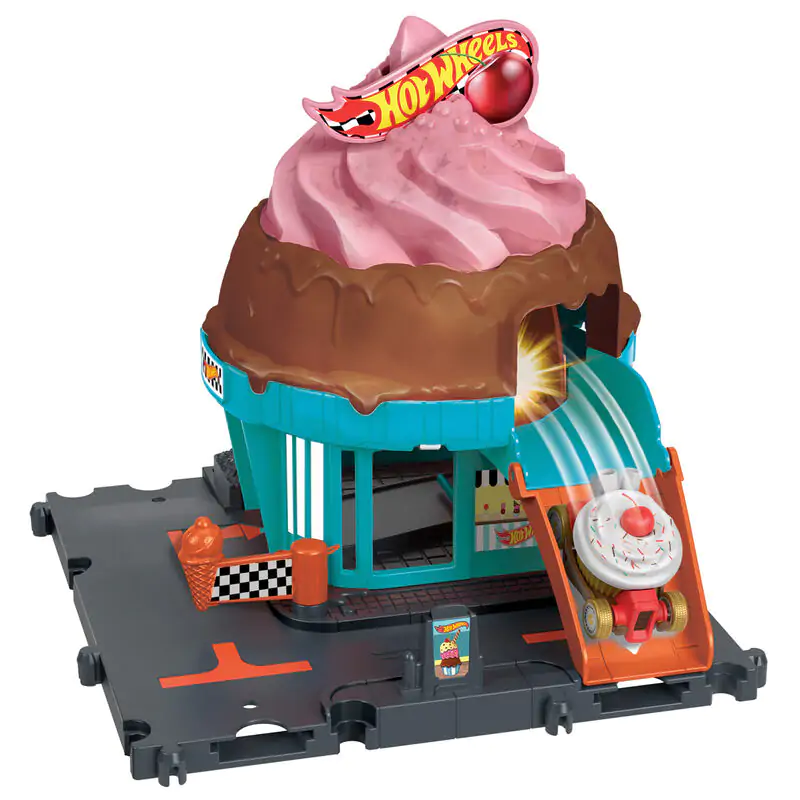 Hot Wheels City Downtown Ice Cream Swirl 30cm termékfotó