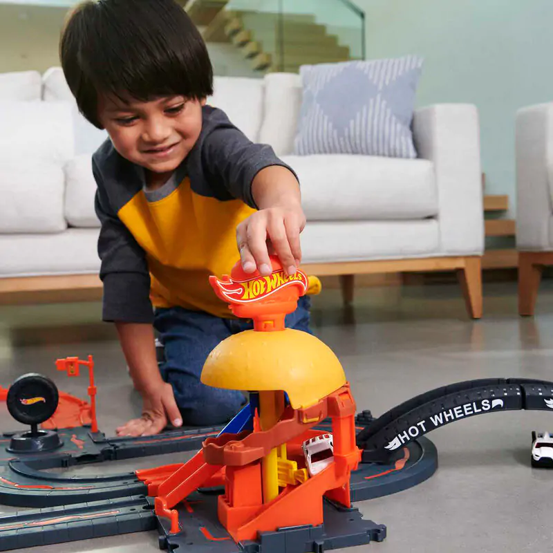 Hot Wheels Downtown Burger Drive-Thru produktová fotografia