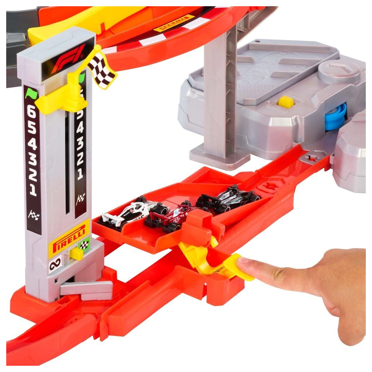 Hot Wheels Formula 1 autodráha produktová fotografia