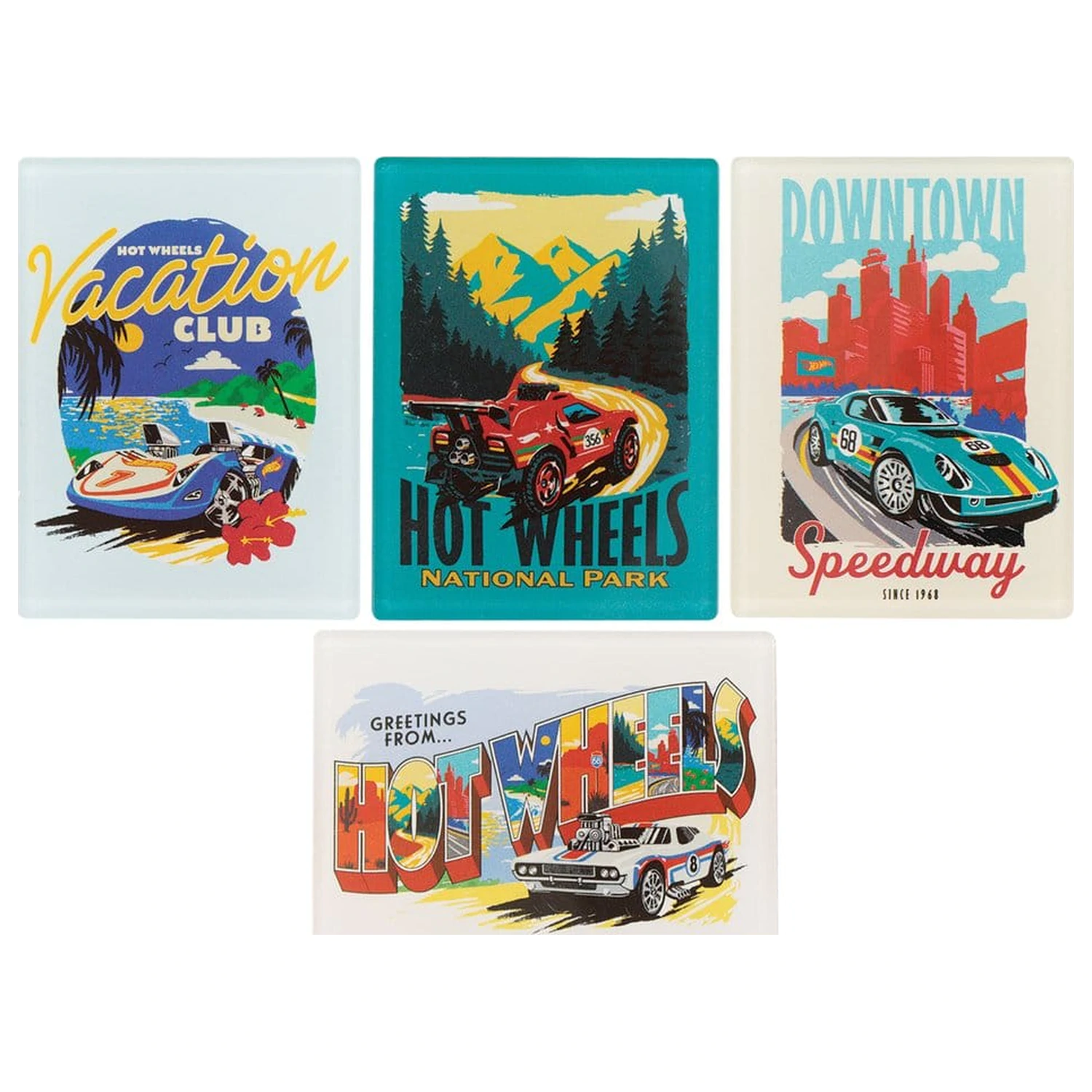 Hot Wheels magnetická súprava Location produktová fotografia