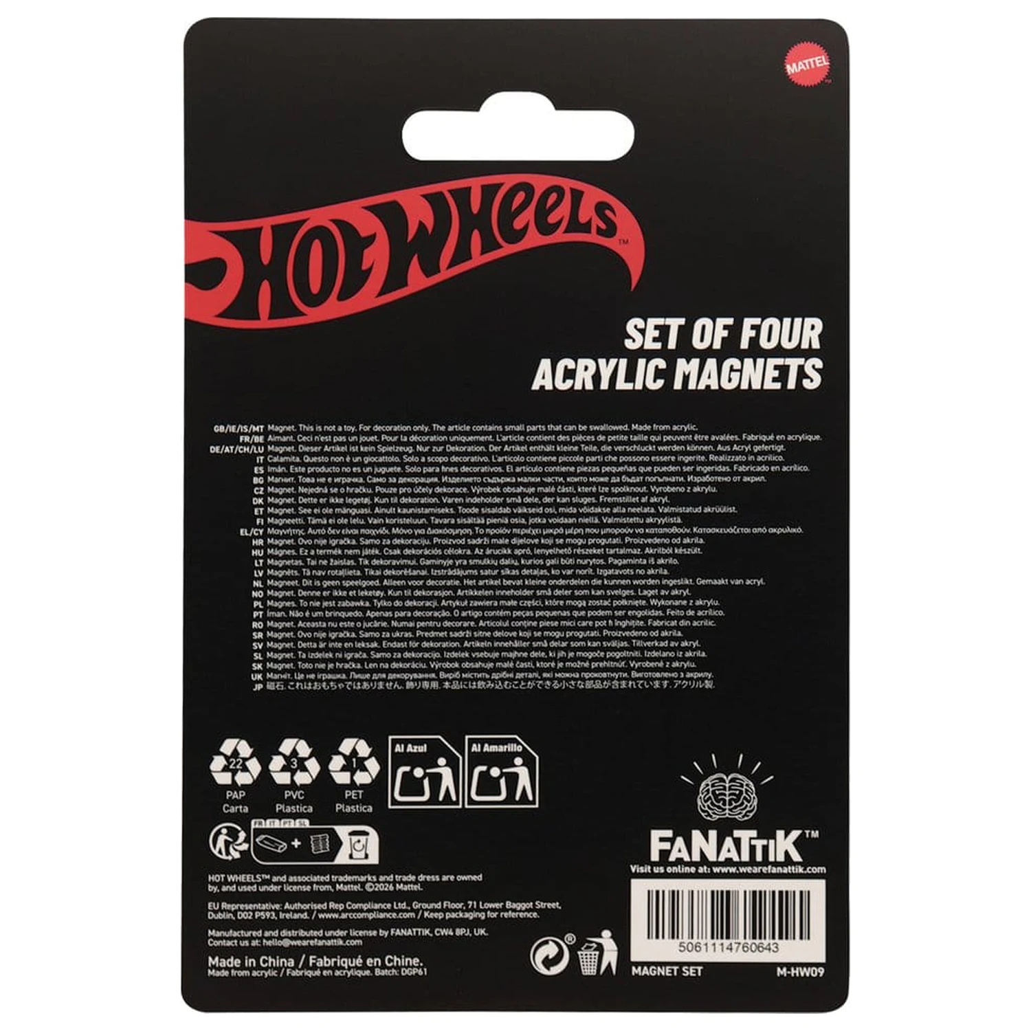 Hot Wheels magnetická súprava Location produktová fotografia