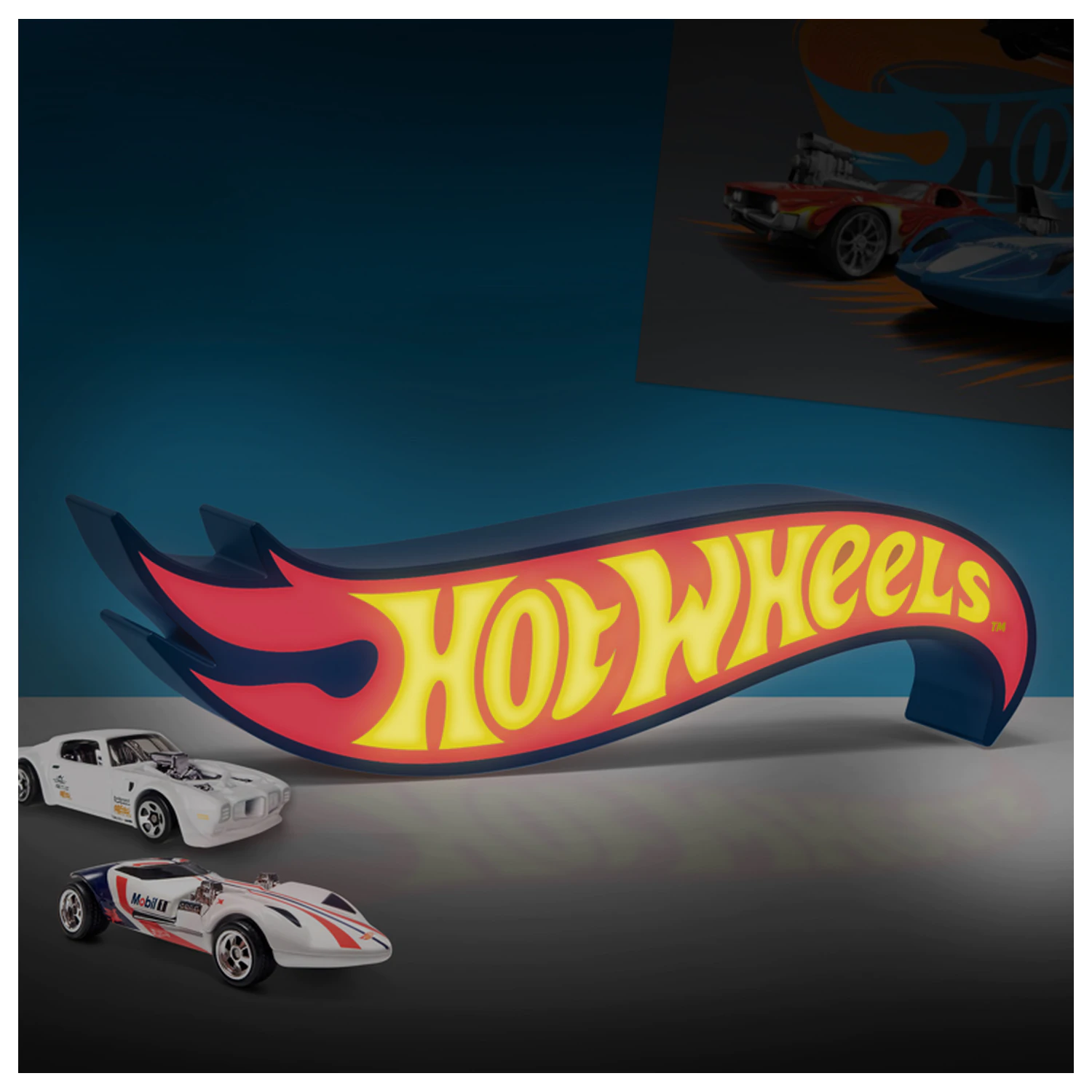 HOT WHEELS - Logo - Tvarované svetlo produktová fotografia