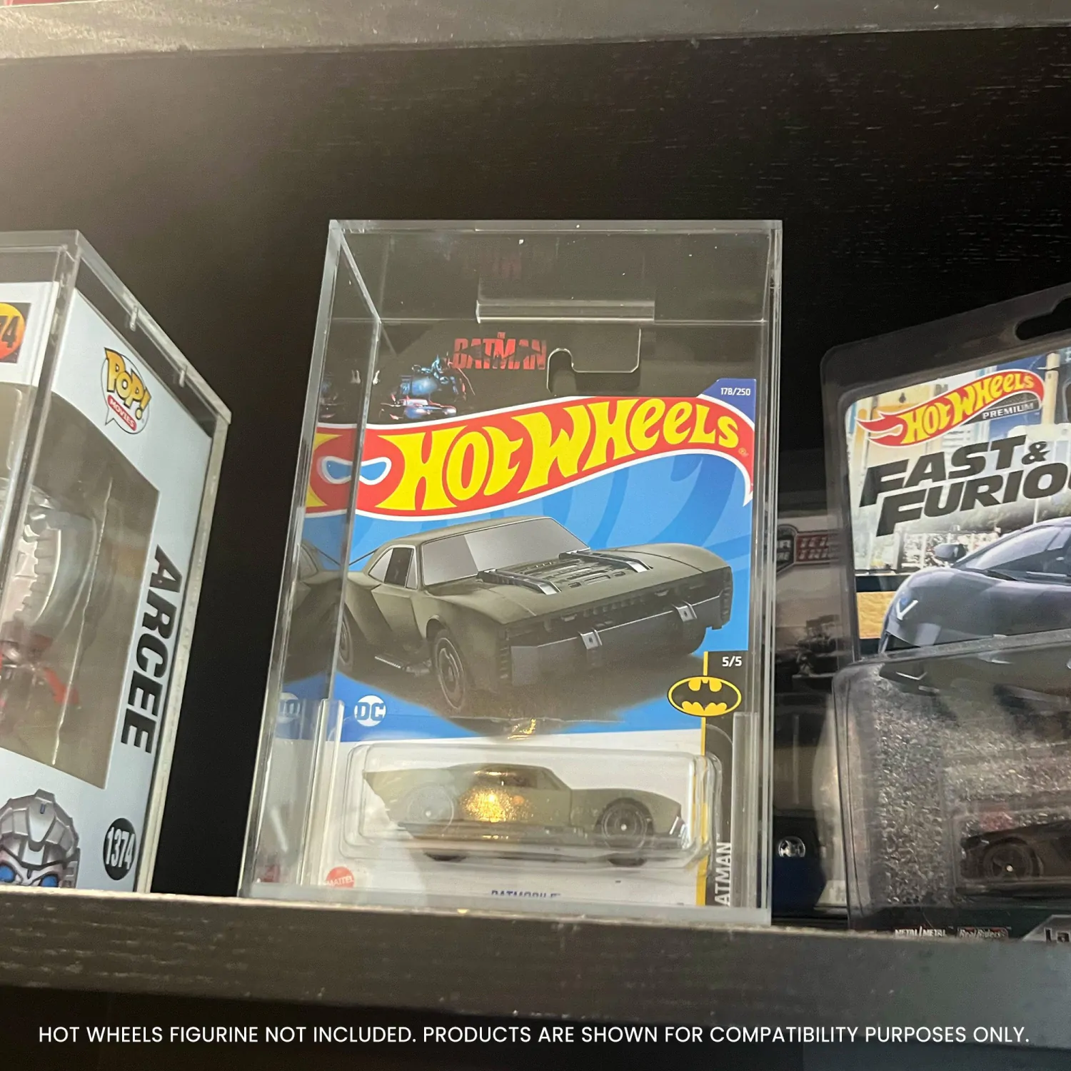 Hot Wheels Mainline Akrylové Puzdro 2-balenie produktová fotografia