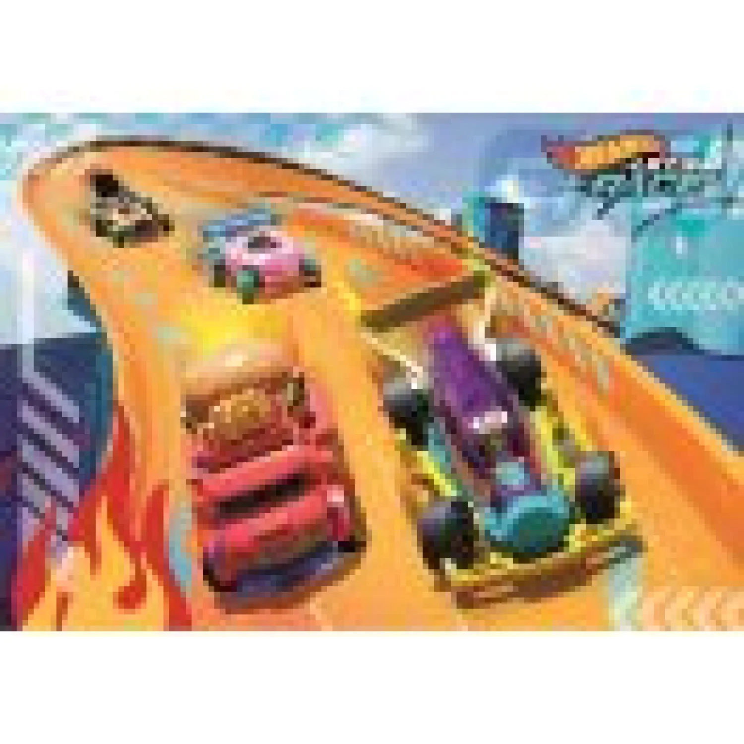 Hot Wheels maxi puzzle 24 dielikov produktová fotografia