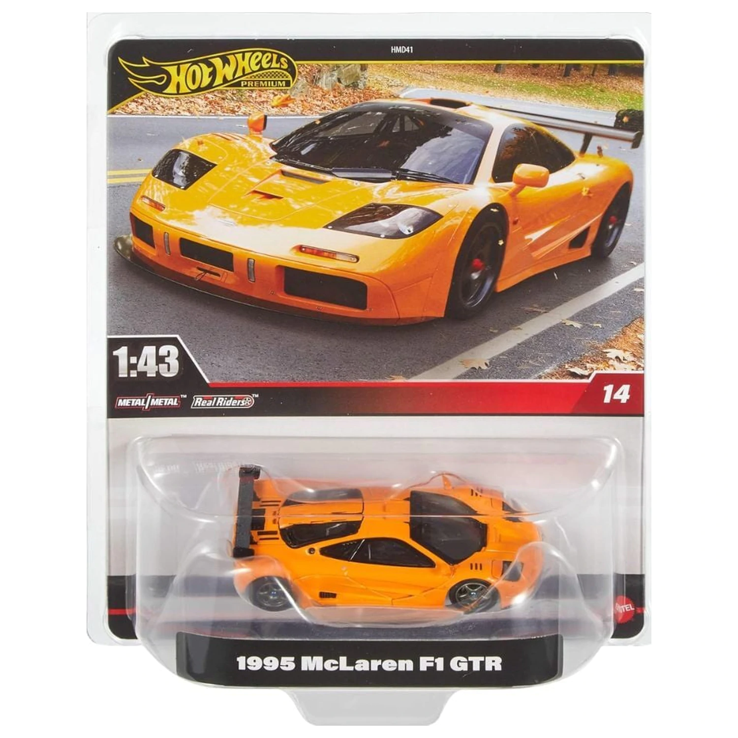 Hot Wheels McLaren Premium vozidlo produktová fotografia