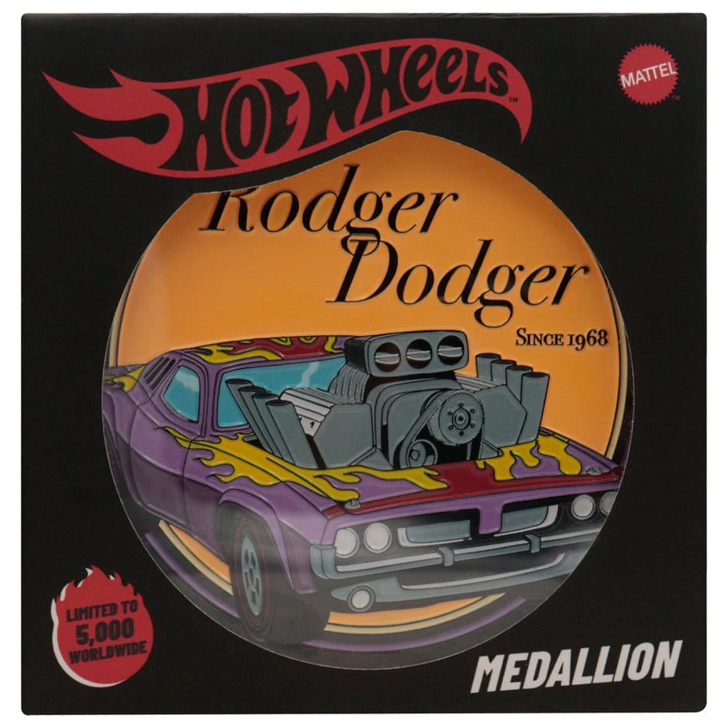 Hot Wheels Medallion Rodger Dodger Limitovaná edícia produktová fotografia