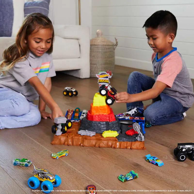 Hot Wheels Monster Trucks Arena Smashers Ultimate Crush Yard – Aréna produktová fotografia