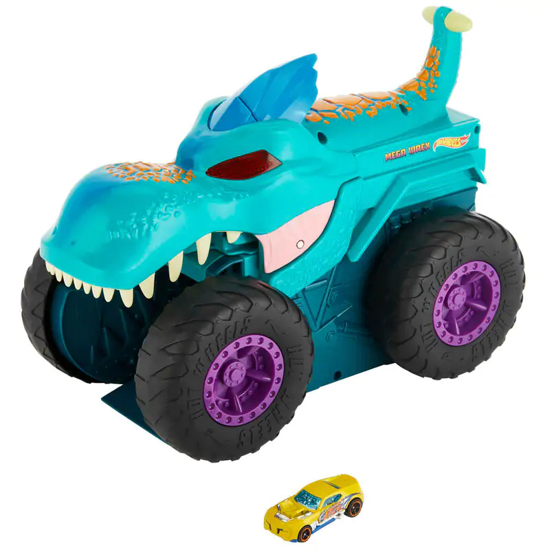 Hot Wheels Monster Trucks Auto Chompin Mega Wrex produktová fotografia