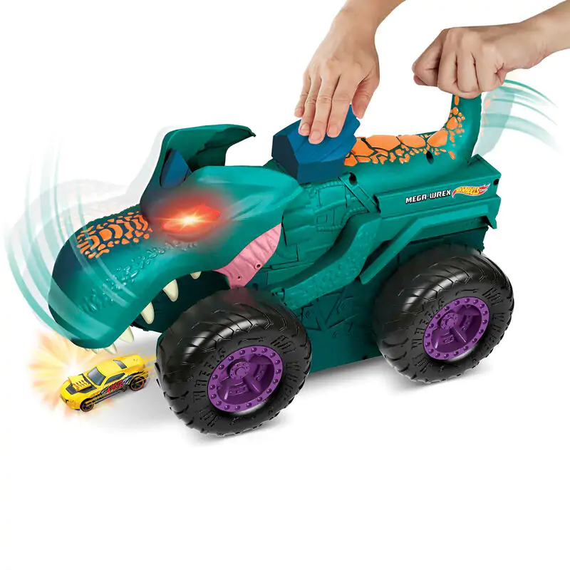Hot Wheels Monster Trucks Auto Chompin Mega Wrex produktová fotografia
