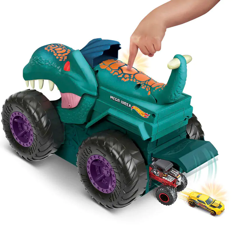 Hot Wheels Monster Trucks Auto Chompin Mega Wrex produktová fotografia