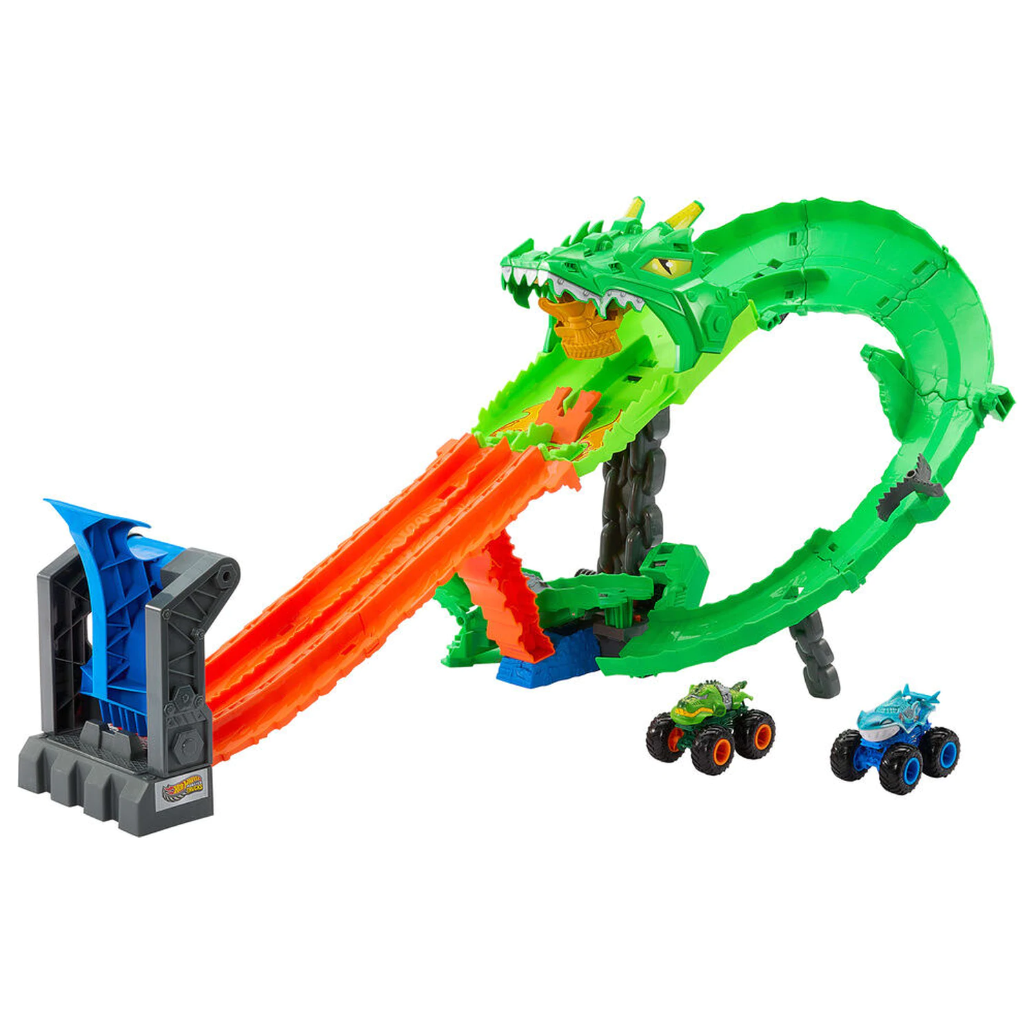 Hot Wheels Monster Trucks Dragon Demolition produktová fotografia