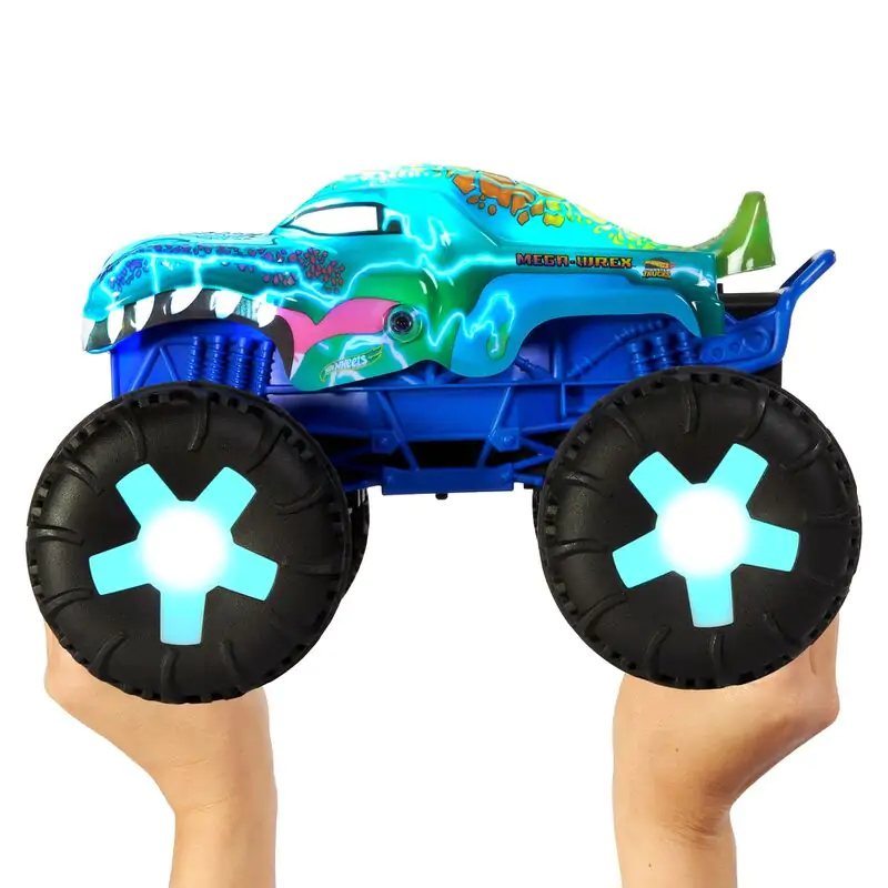 Hot Wheels Monster Trucks Mega Wrex auto na diaľkové ovládanie produktová fotografia