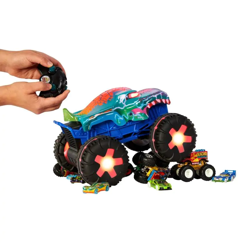 Hot Wheels Monster Trucks Mega Wrex auto na diaľkové ovládanie produktová fotografia