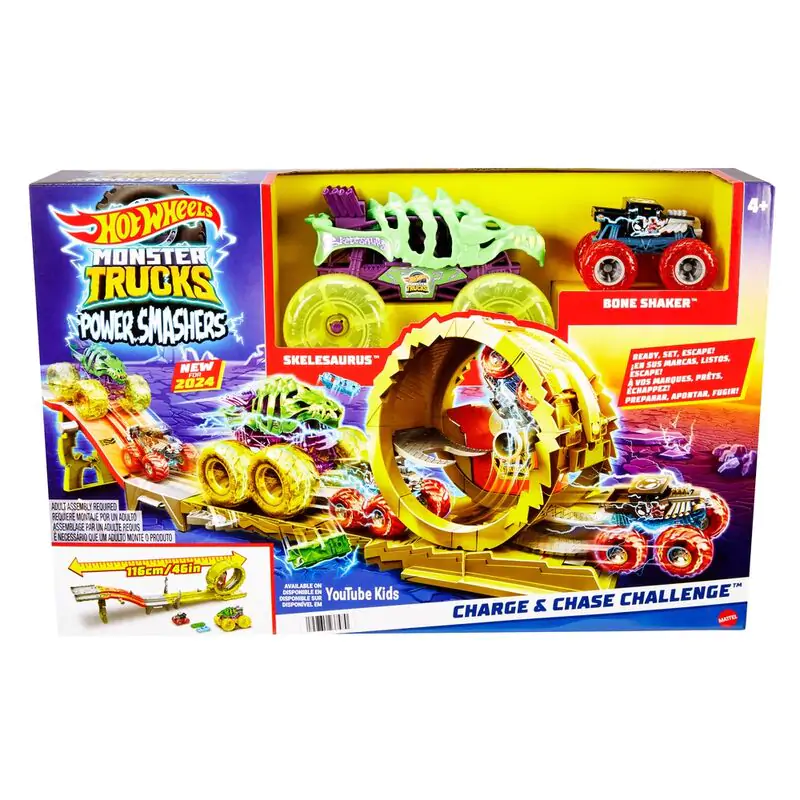 Hot Wheels Monster Trucks Závod a naháňačka - výzva produktová fotografia