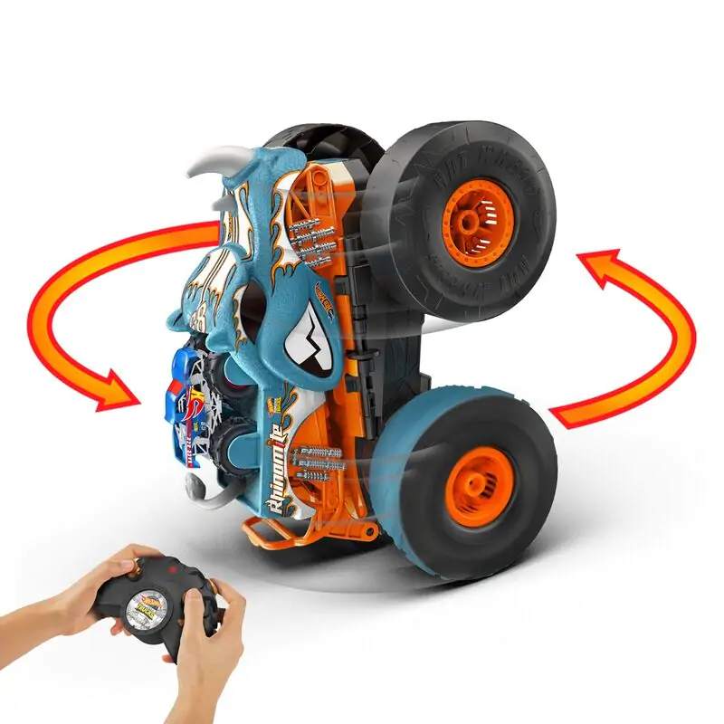 Hot Wheels Monster Trucks Rhinomite auto na diaľkové ovládanie produktová fotografia