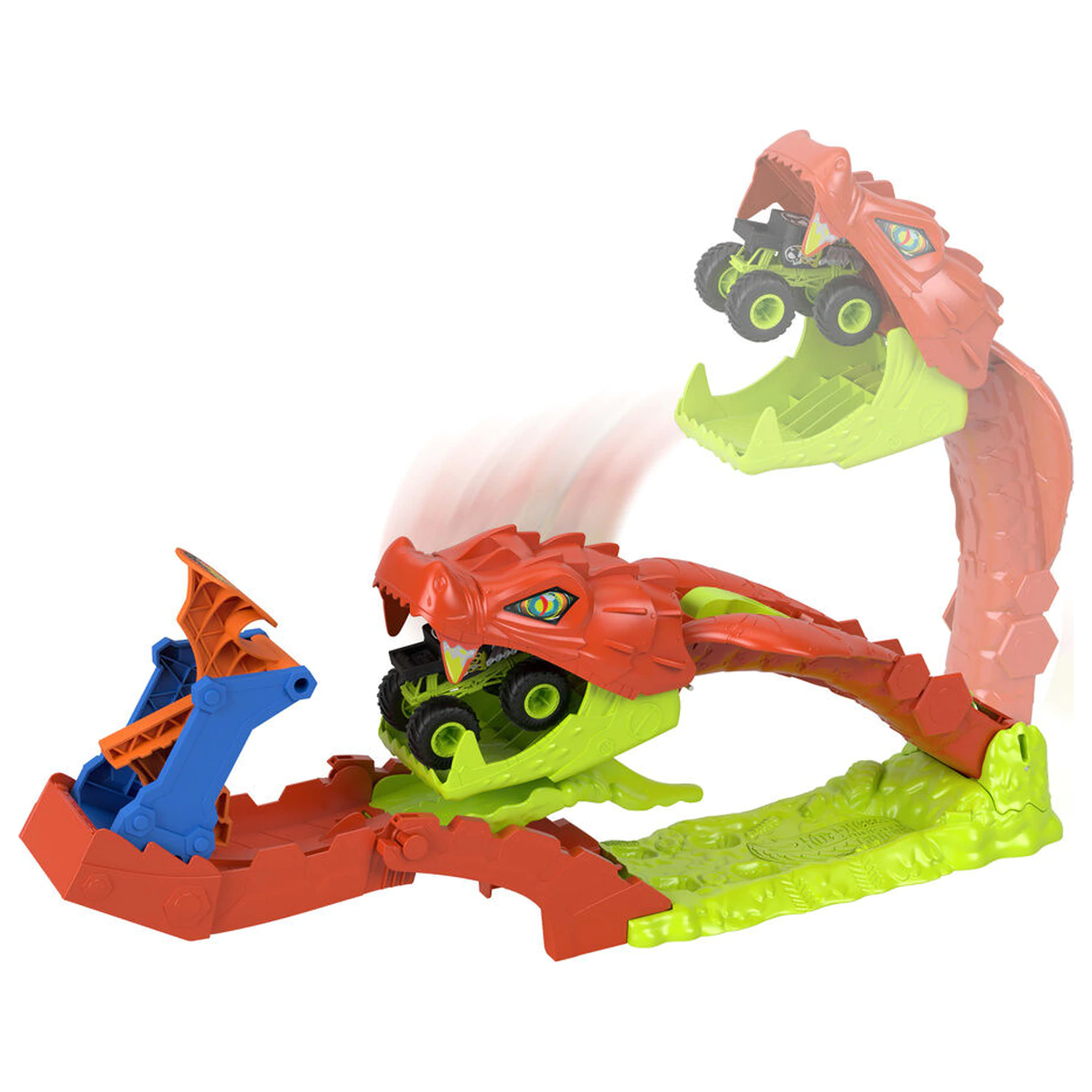 Hot Wheels Monster Trucks Snake Bite hracia súprava produktová fotografia