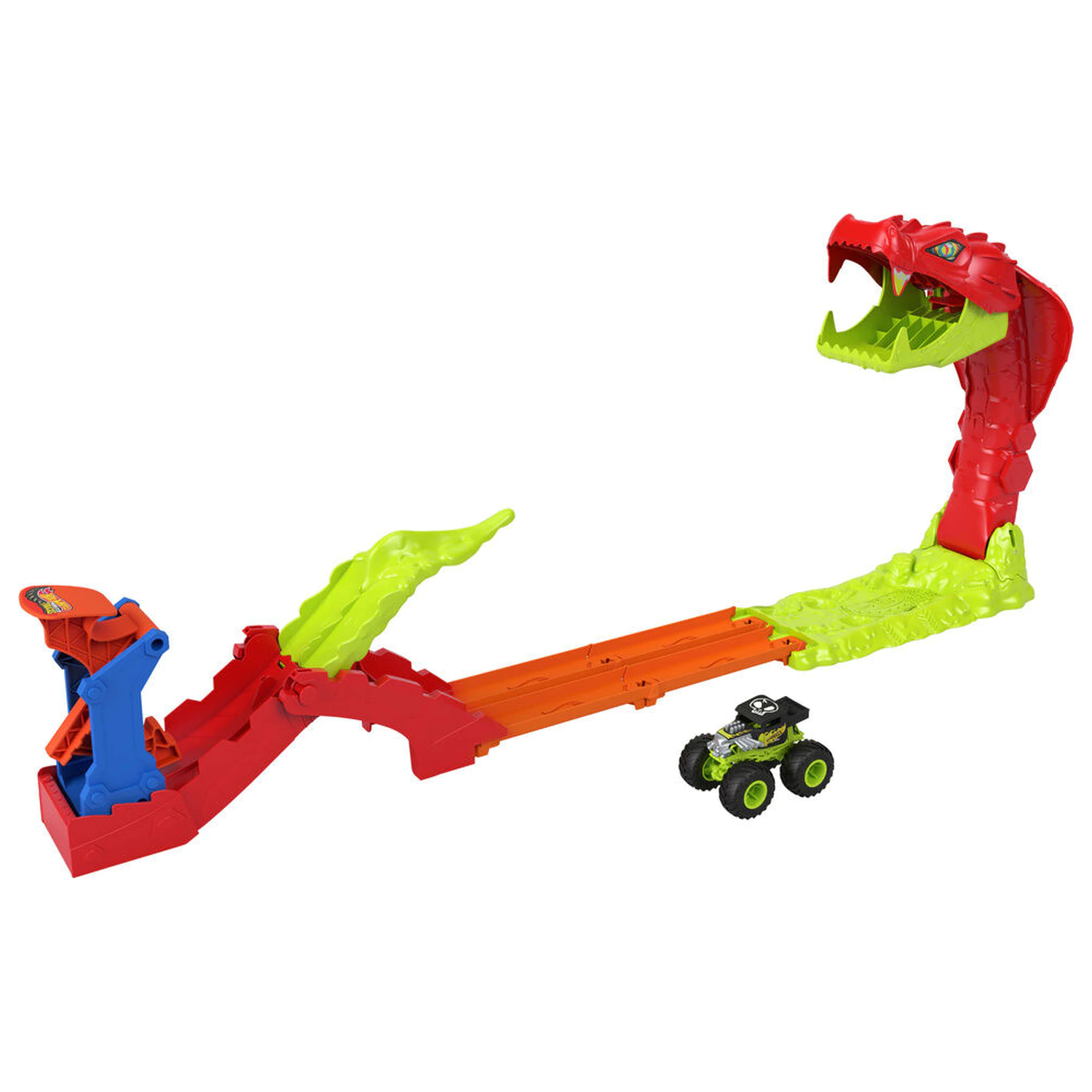 Hot Wheels Monster Trucks Snake Bite hracia súprava produktová fotografia