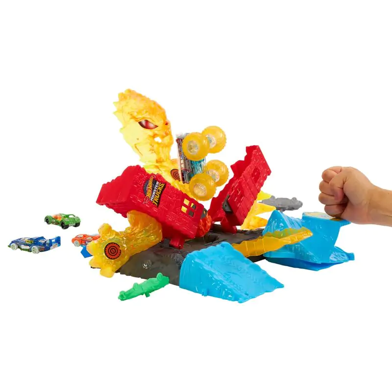 Hot Wheels Monster Trucks Torch Tower Takedown – Veža na zrútenie produktová fotografia