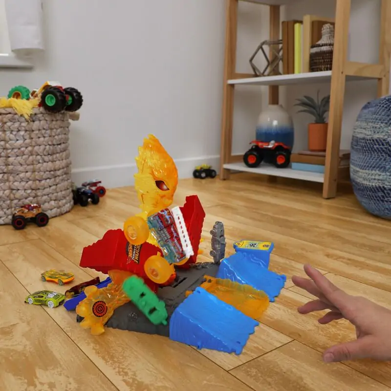 Hot Wheels Monster Trucks Torch Tower Takedown – Veža na zrútenie produktová fotografia