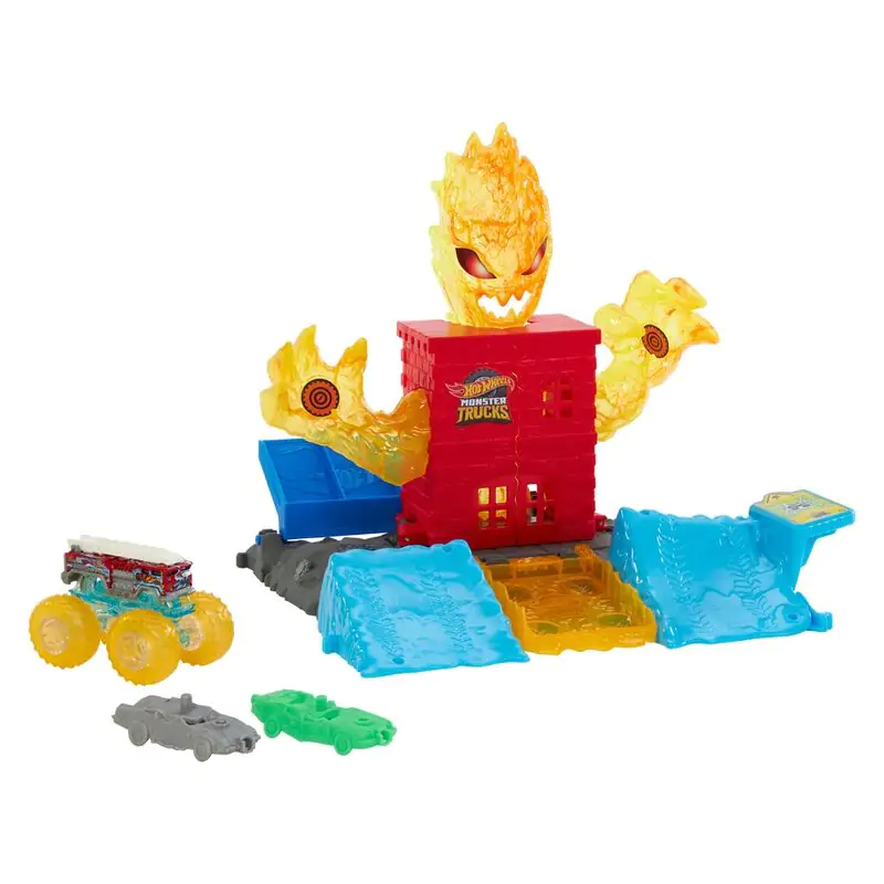Hot Wheels Monster Trucks Torch Tower Takedown – Veža na zrútenie produktová fotografia