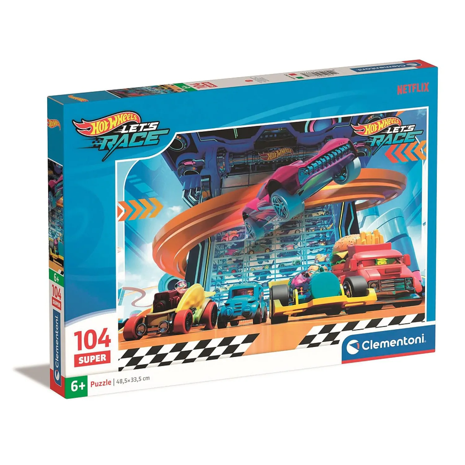 Hot Wheels puzzle 104 dielikov produktová fotografia