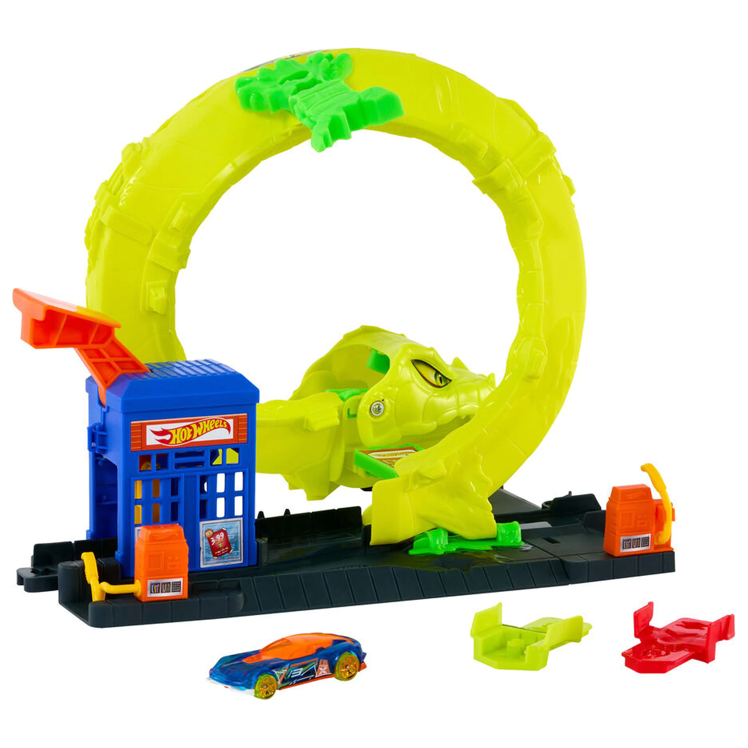 Hot Wheels Snake Spiral Attack produktová fotografia
