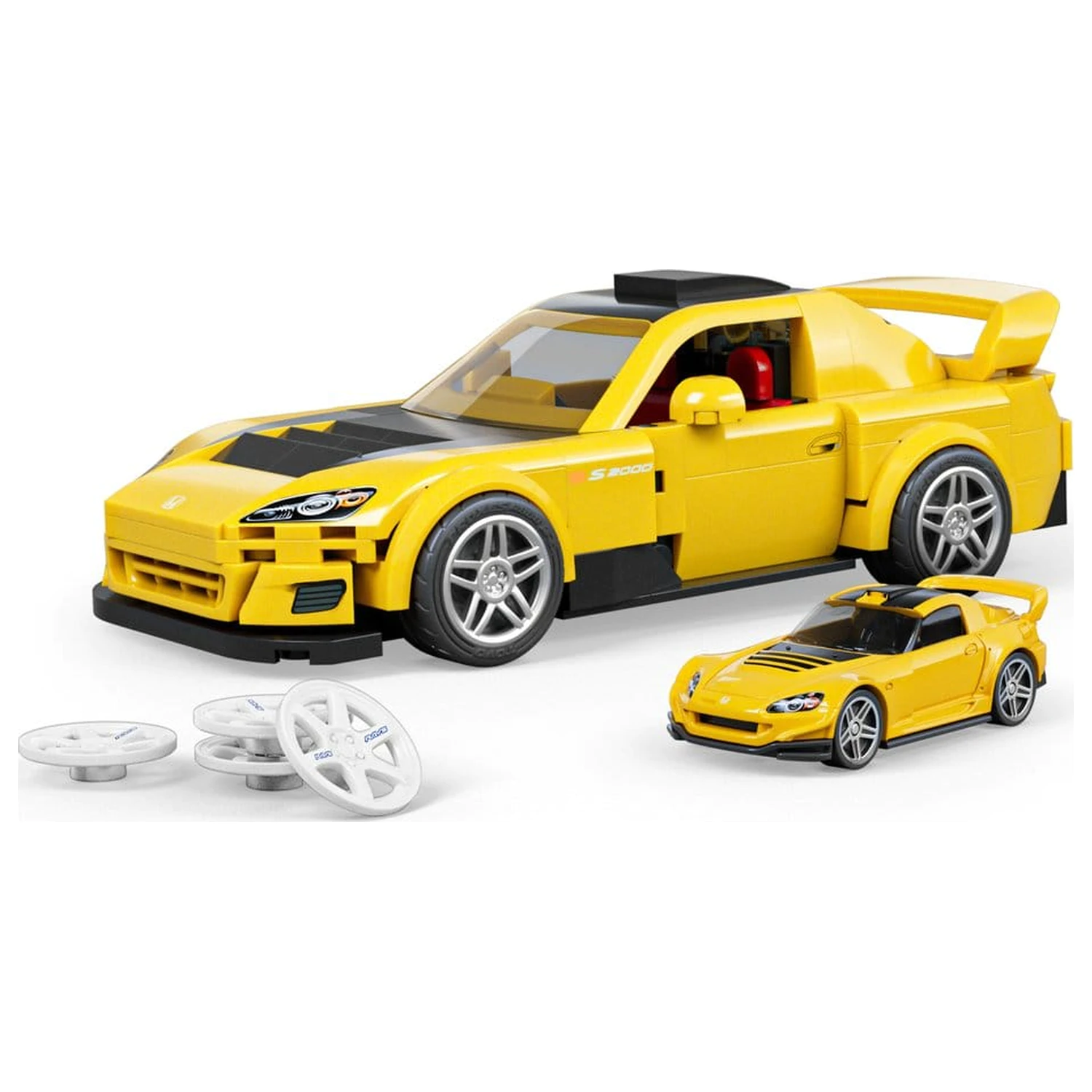 Hot Wheels Speed Series Mattel Brick Shop Stavebnica 1/32 '07 Honda S2000 produktová fotografia