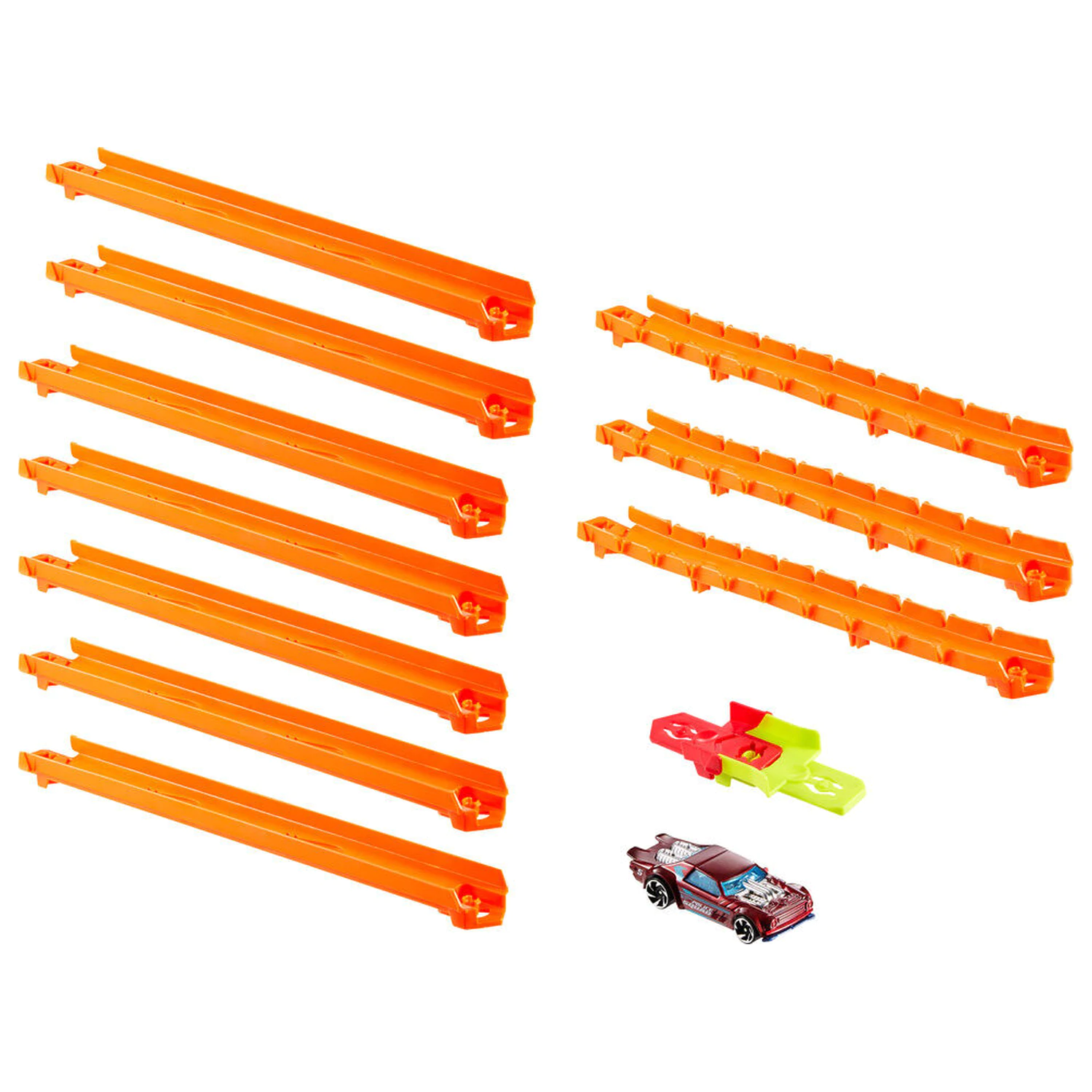 Hot Wheels Track Builder základné balenie + auto produktová fotografia