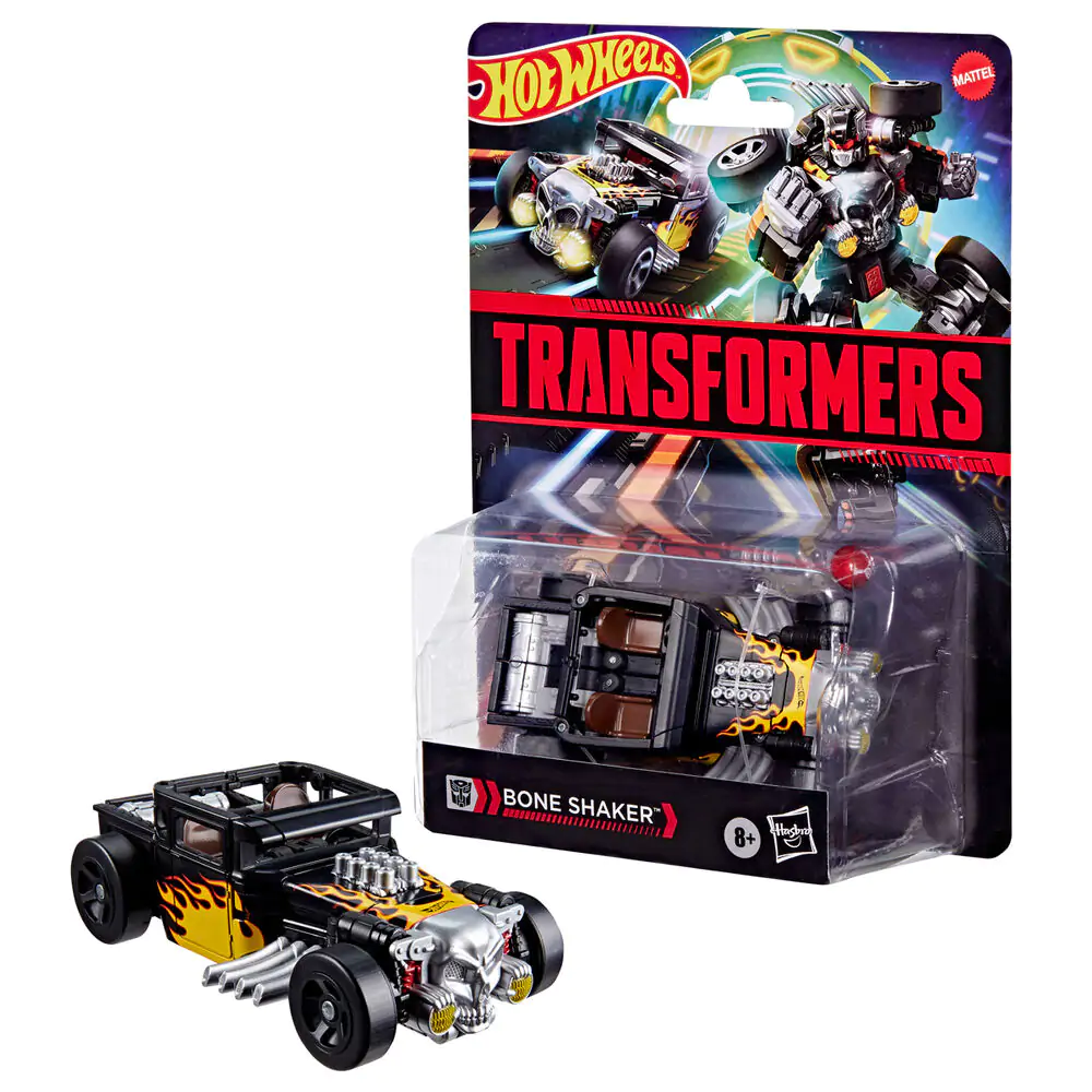 Hot Wheels Transformers Bone Shaker auto produktová fotografia