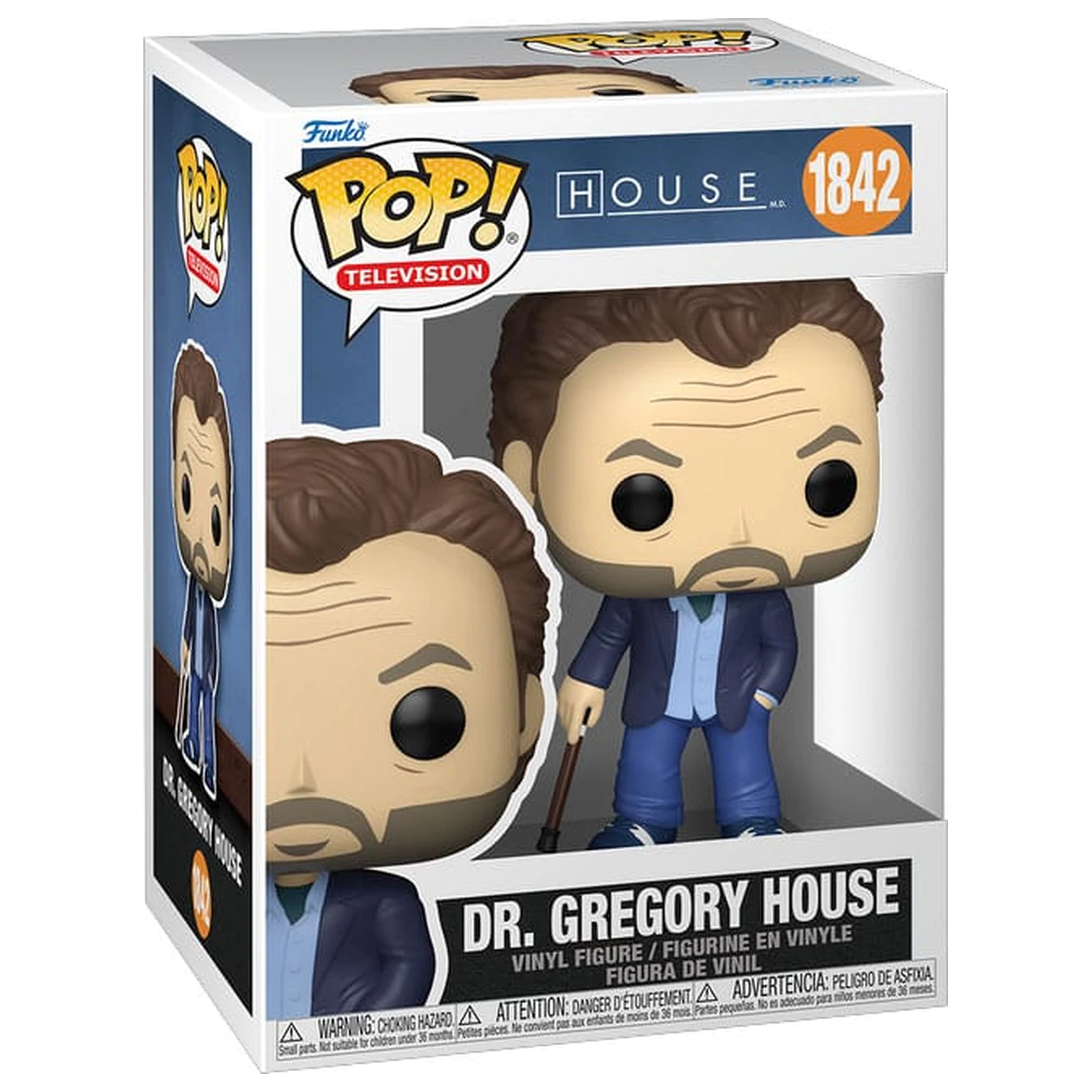House, M.D. Funko POP! Television Vinylová figúrka Dr. Gregory House 9 cm produktová fotografia