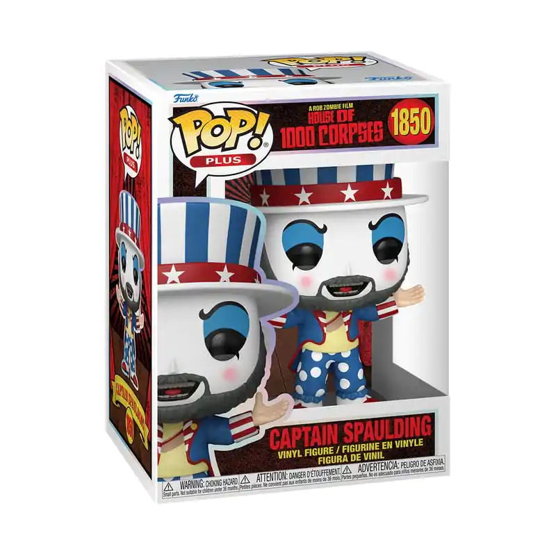 House of 1000 Corpses Funko POP! Plus Vinylová figúrka Capt. Spaulding 9 cm produktová fotografia