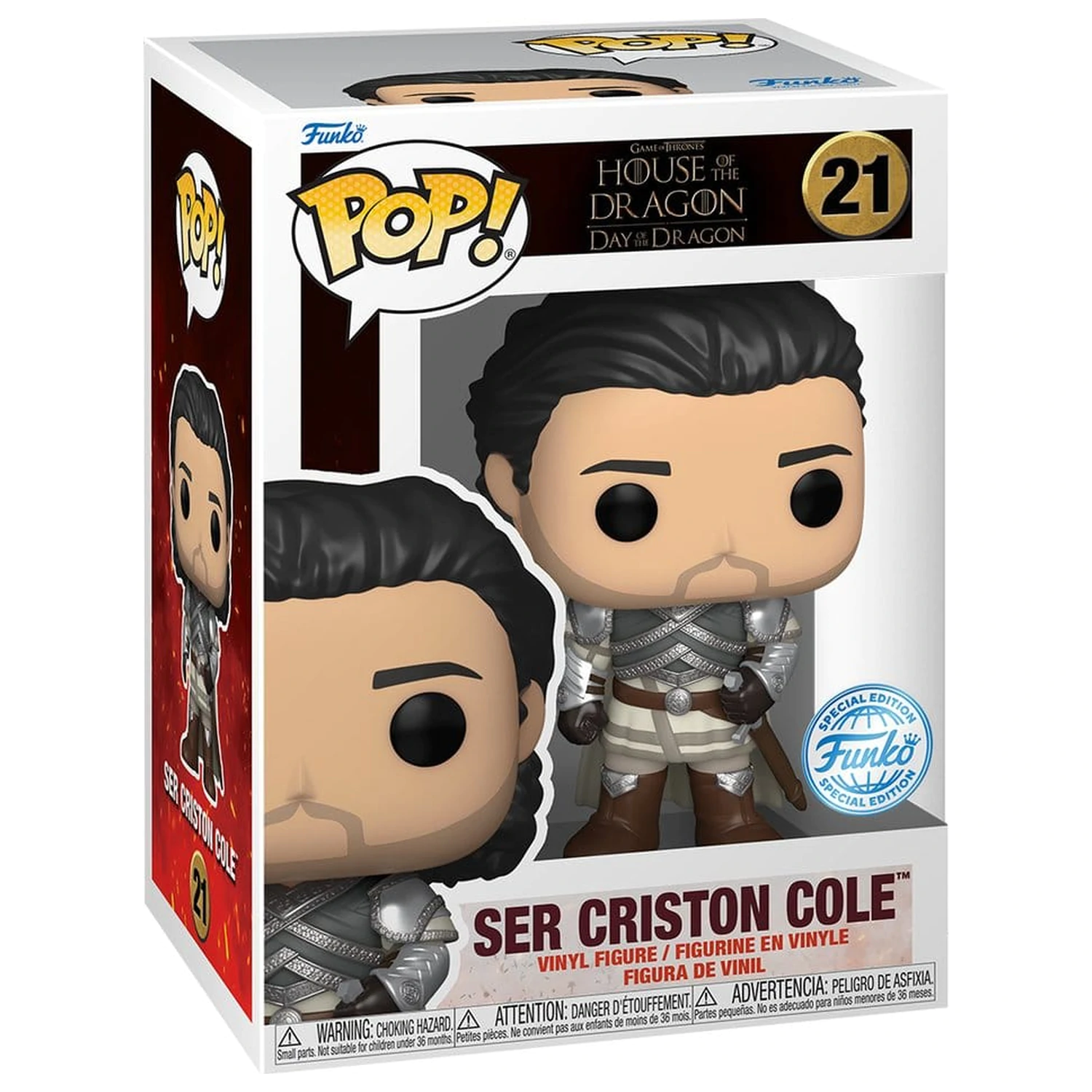 House of the Dragon Funko POP! Vinylová figúrka Ser Criston Cole Exclusive Edition 9 cm produktová fotografia