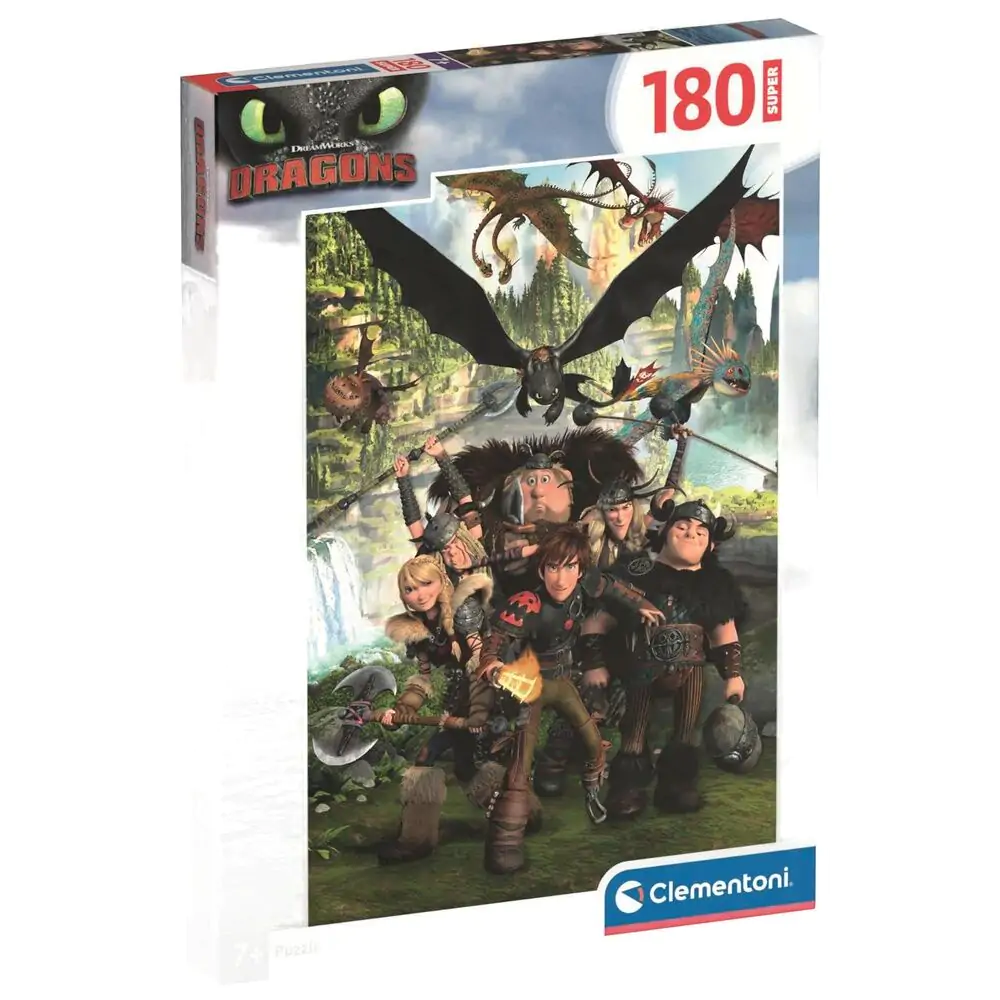 How to Deliver Your Dragon super puzzle 180 dielikov produktová fotografia