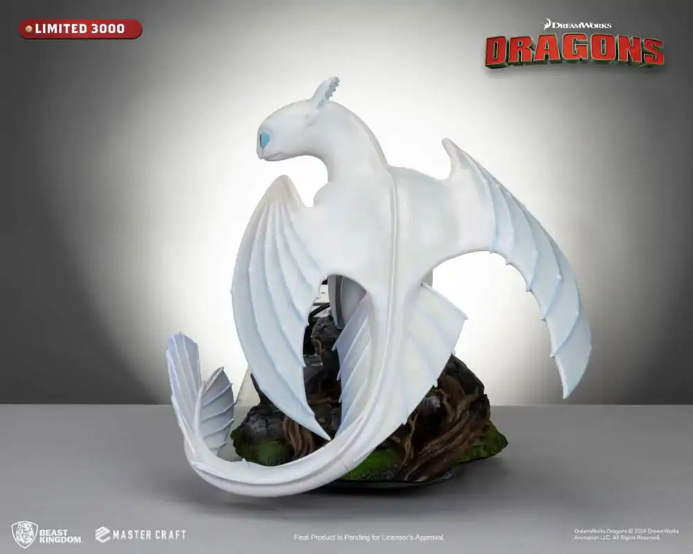 How To Train Your Dragon 3 Master Craft Statue Light Fury 29 cm termékfotó