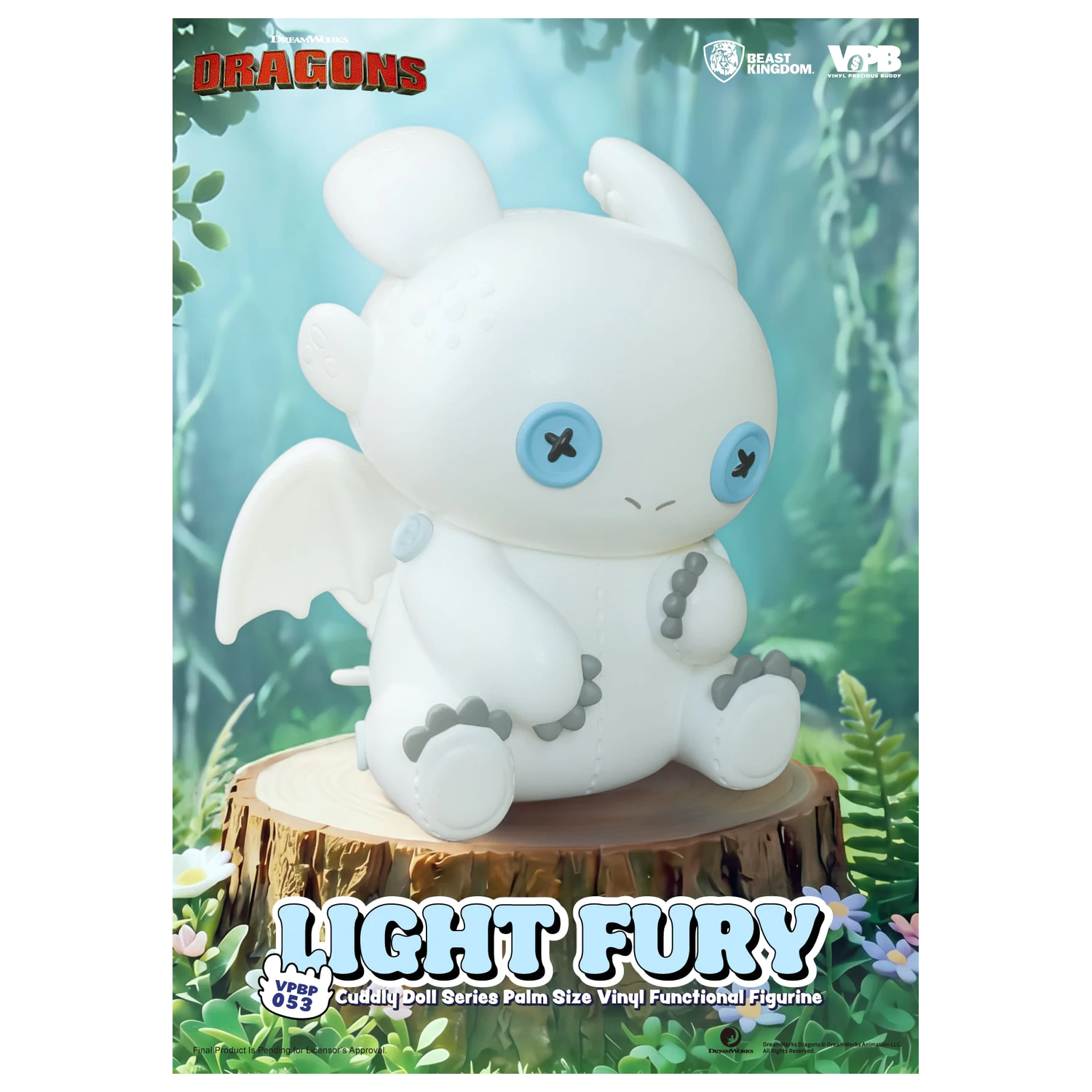 How To Train Your Dragon Light Fury Bank Vinylová figúrka 11.2cm produktová fotografia