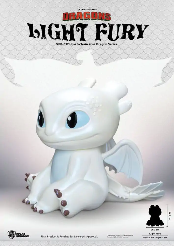 How to Train Your Dragon Funktional Figure Vinyl Light Fury 35 cm termékfotó