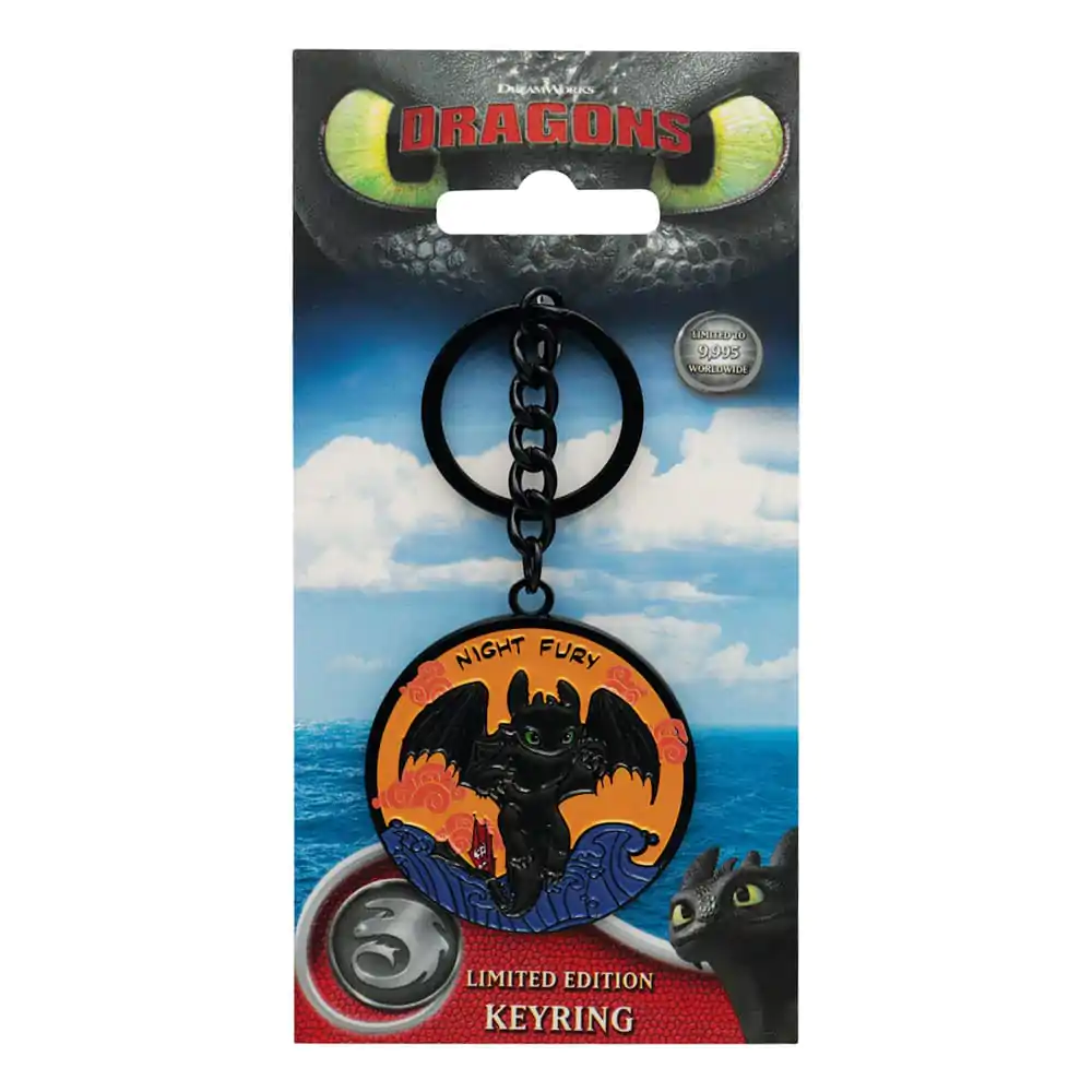 How to Train Your Dragon Kľúčenka Night Fury Limited Edition produktová fotografia