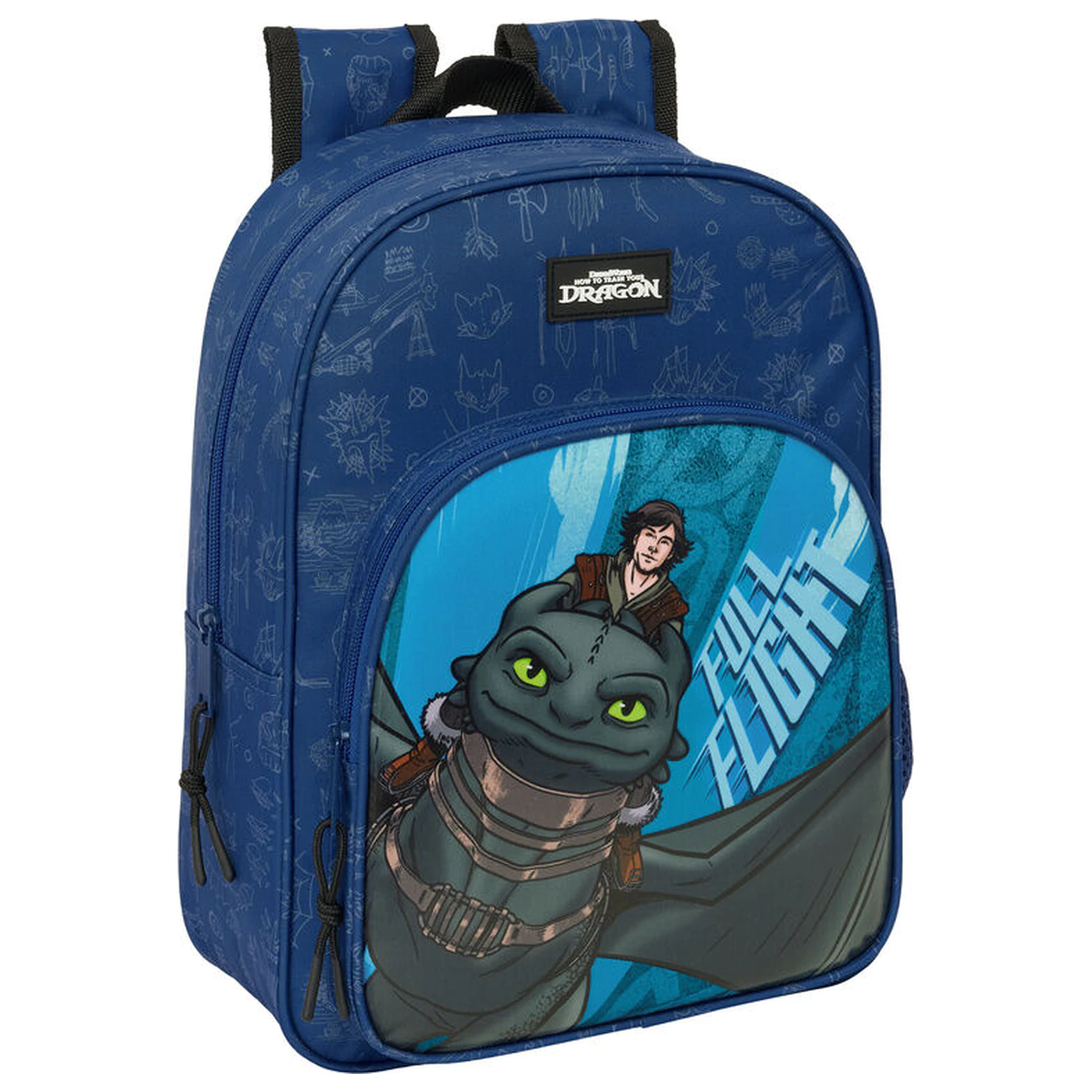 How to Train Your Dragon prispôsobiteľný batoh 34cm produktová fotografia