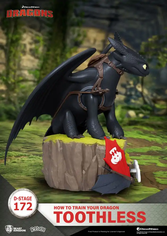 How To Train Your Dragon Toothless Socha 14 cm produktová fotografia