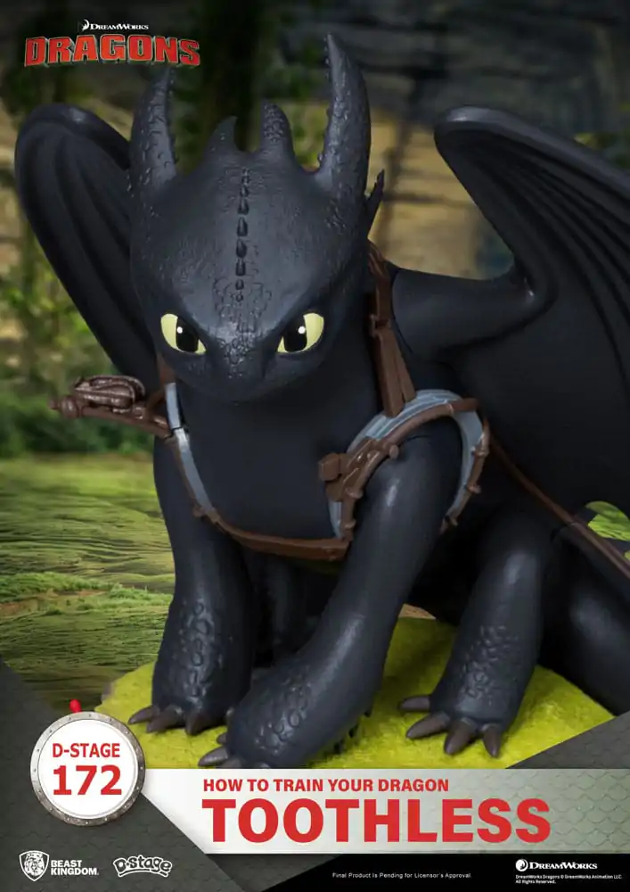 How To Train Your Dragon Toothless Socha 14 cm produktová fotografia