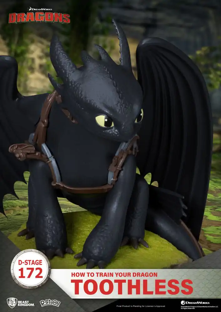 How To Train Your Dragon Toothless Socha 14 cm produktová fotografia