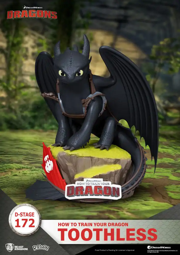 How To Train Your Dragon Toothless Socha 14 cm produktová fotografia