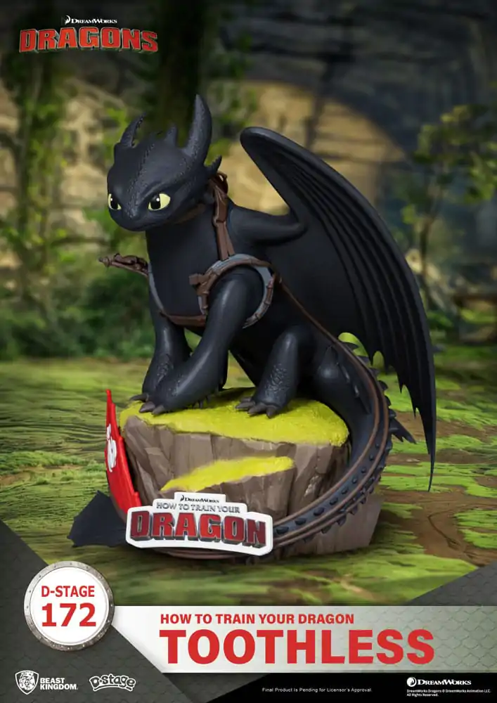 How To Train Your Dragon Toothless Socha 14 cm produktová fotografia