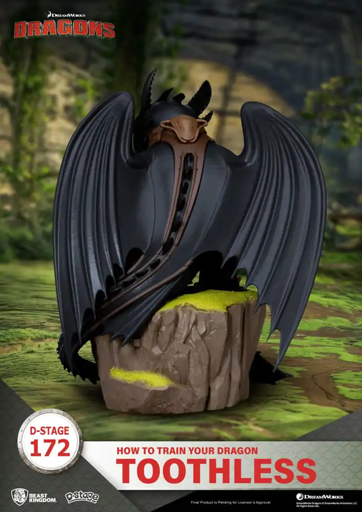 How To Train Your Dragon Toothless Socha 14 cm produktová fotografia