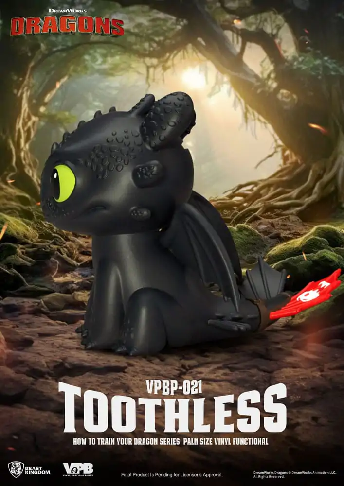 How to Train Your Dragon Piggy Vinyl Bank Toothless 12 cm produktová fotografia