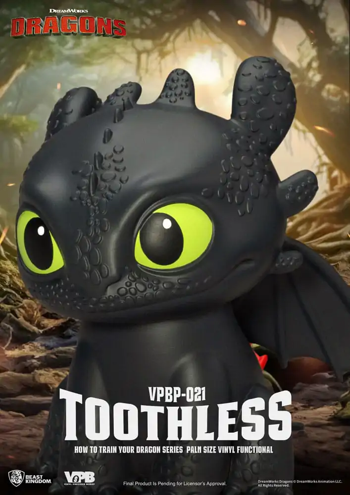 How to Train Your Dragon Piggy Vinyl Bank Toothless 12 cm produktová fotografia