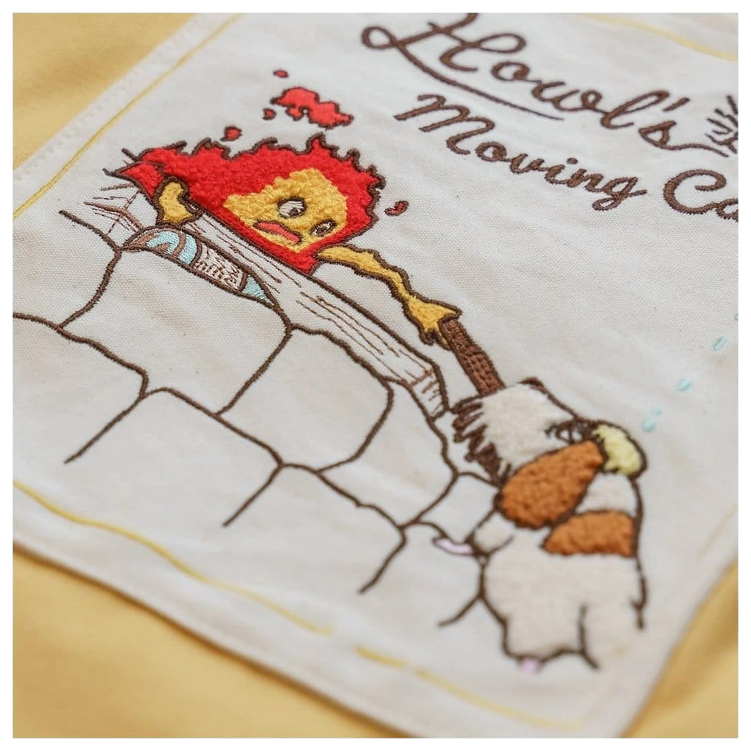 Plátenná taška Howl's Moving Castle Calcifer & Heen produktová fotografia