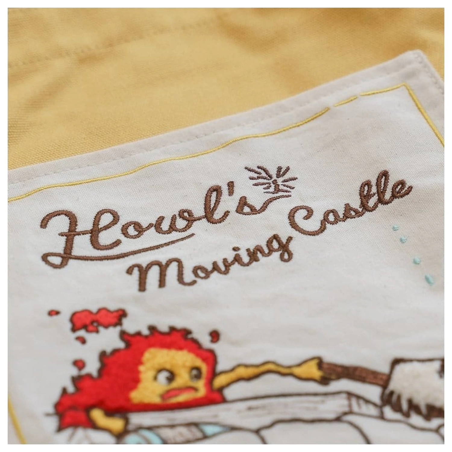 Plátenná taška Howl's Moving Castle Calcifer & Heen produktová fotografia
