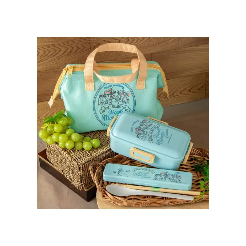 Howl's Moving Castle 4 zámky Bento Box Don't Be Afraid produktová fotografia