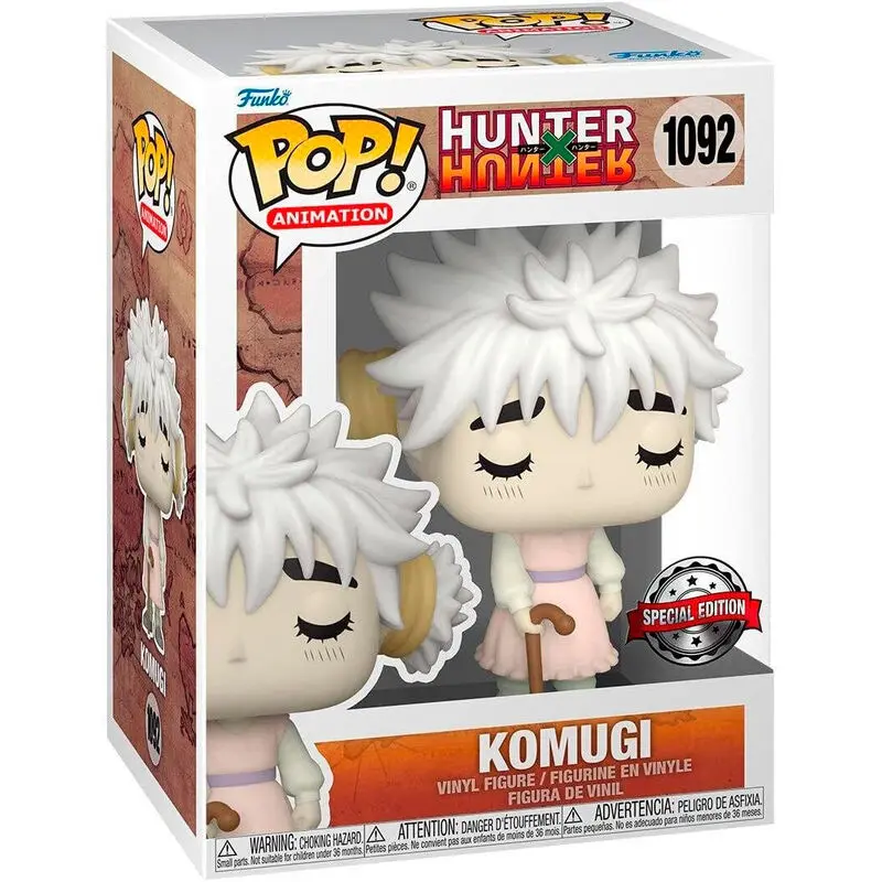 Hunter X Hunter POP! Animation vinylové figúrky Komugi w/Chase 9 cm produktová fotografia